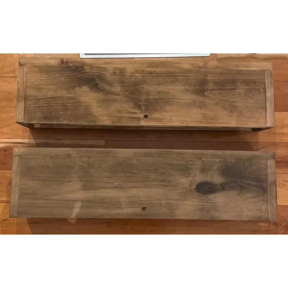 Handmade Ayansh 2 Piece Alder Floating Shelf Set of 2 by Three Posts 24